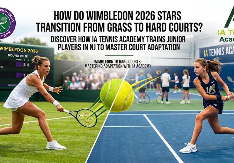 Wimbledon 2026 stars transition from grass to hard courts and junior training at IA Tennis Academy New Jersey